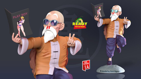 Master Roshi - Dragon Ball Fanart