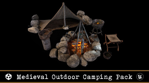 Medieval Outdoor Camping Pack