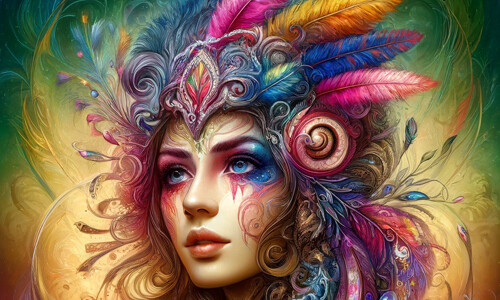 ArtStation - The Enchanted Headdress | Artworks