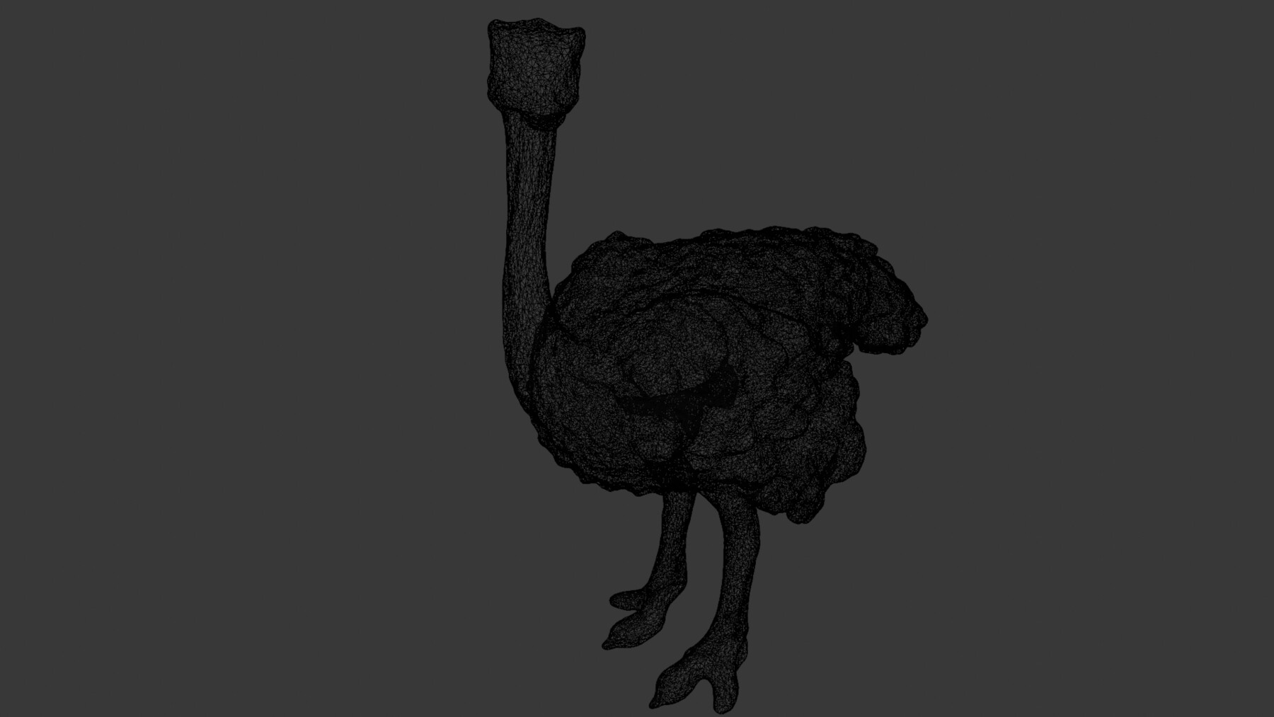 ArtStation - Ostrich 3D model | Game Assets