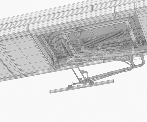 ArtStation - Bus and truck charging station 3D Model | Resources