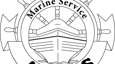 MARINE SERVICE ARGOS VECTOR FILE Black white vector outline or line art file for cnc laser cutting, wood, metal engraving, Cricut file, cnc router file, vinyl cutting, digital cutting machine file