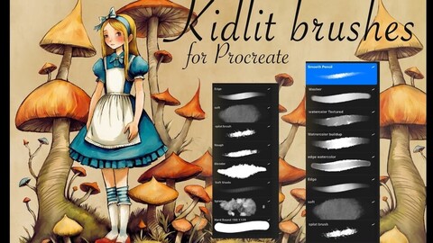 Kidlit brushes for Procreate