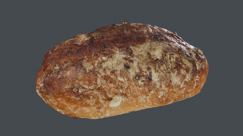 food_0011_Bread_ yeast bread (Photogrammetry,3Dscan,photoscan)