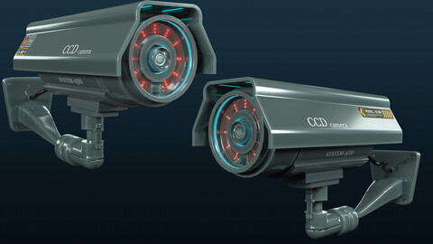 Security Camera 3D model