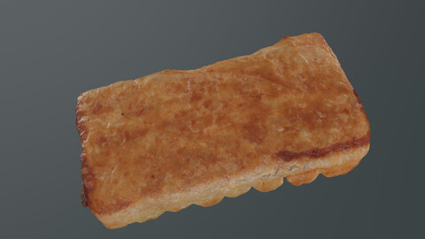 food_0014_Bread_ apple pie (Photogrammetry,3Dscan,photoscan)