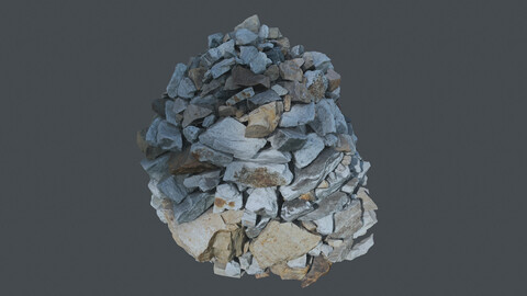 stone mound_0002 (Photogrammetry,3Dscan,photoscan)