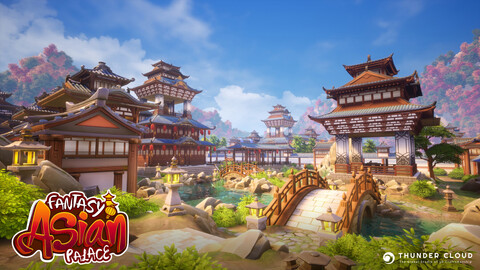 Fantasy Asian Palace Asset Pack