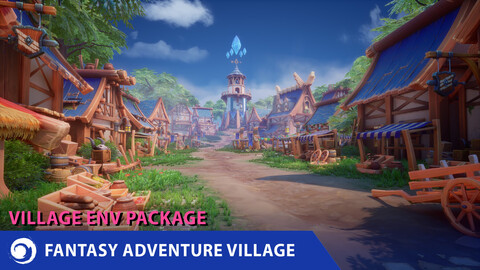 Fantasy Adventure Village Asset Pack