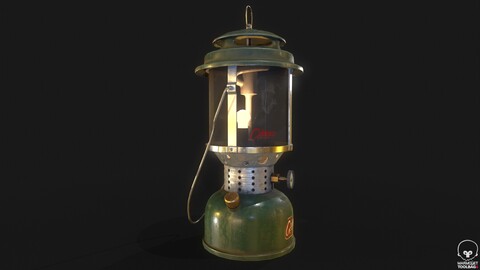 Game Ready Asset - U.S. Military Lantern