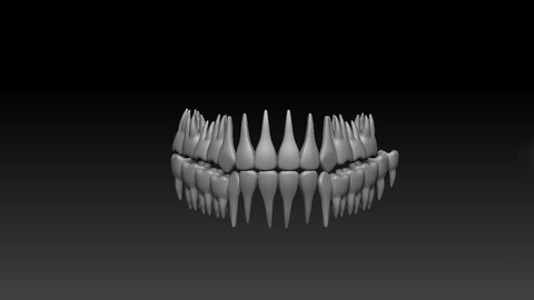 teeth insert mesh brush