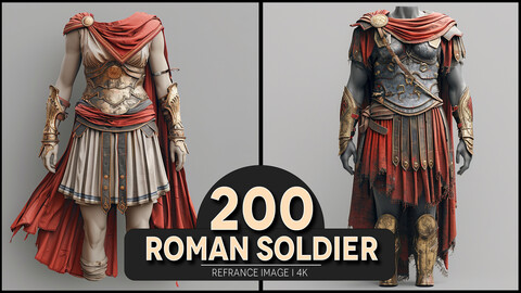 Roman Soldier 4K Reference/Concept Images