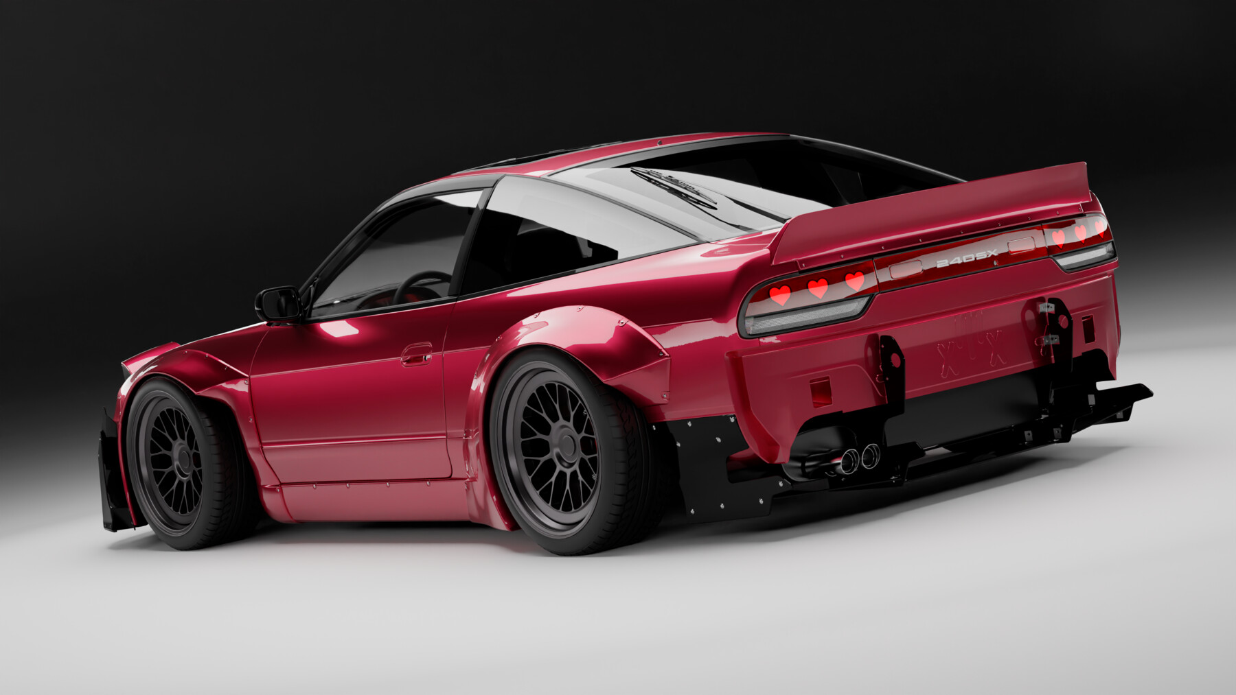 ArtStation - Nissan 240SX Rocket Bunny | Resources