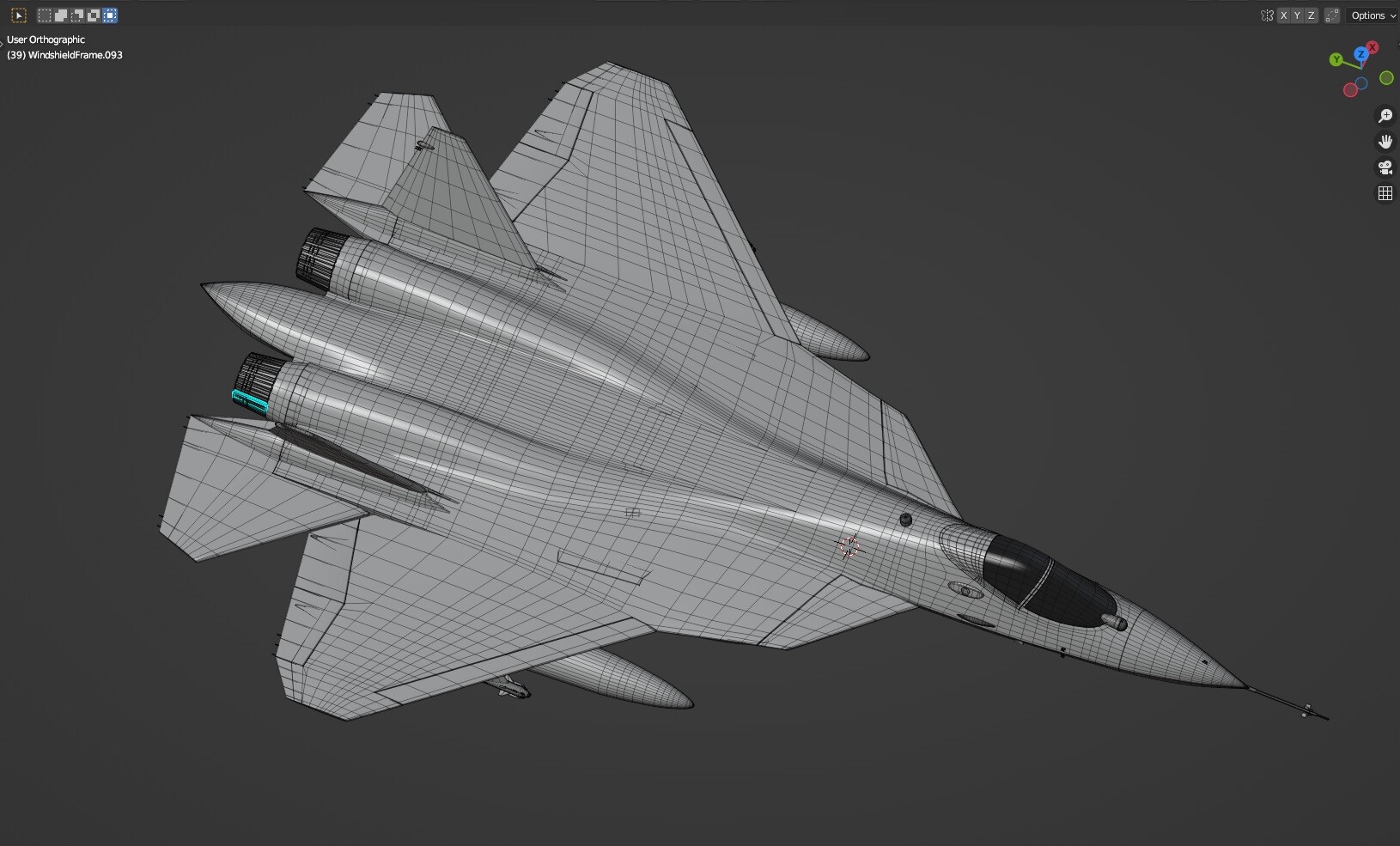 ArtStation - SU57 Felon-TopGun with Cocpit-High Resolution Texture ...