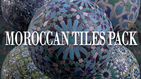 Moroccan Tiles Pack 01