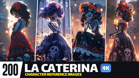 La Caterina VOL.01 | Illustration Reference Images