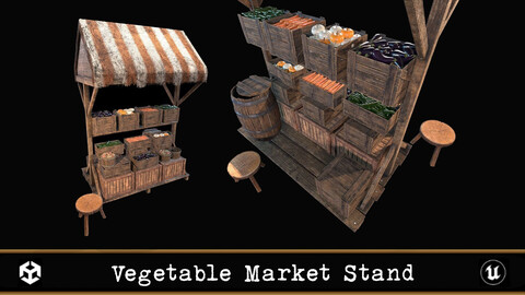 Vegetable Market Stand