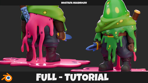 Character sculpting tutorial in Blender