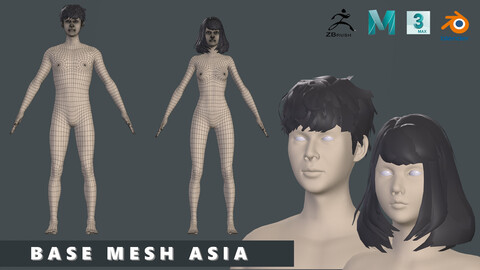 Base Mesh Asia