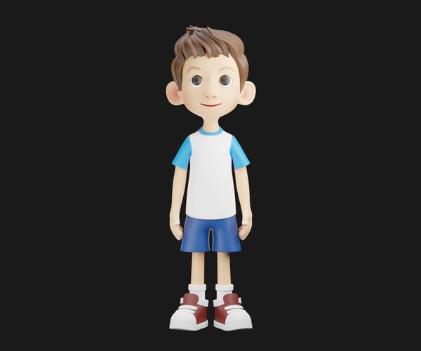 ArtStation - Boy with Texture | Resources