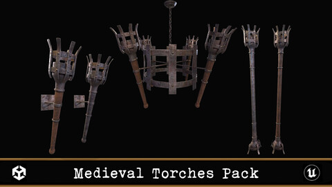 Medieval Torches Pack