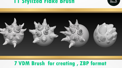 Free Set Flake Brush