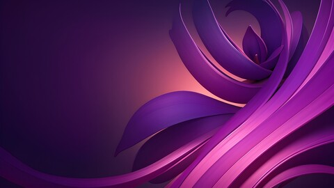 a purple and pink abstract painting of a spiral