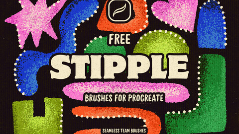 Free Stipple Brushes For Procreate