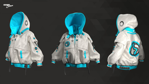 Oversized Women Hoodie- 101 Marvelous Designer and Clo3D