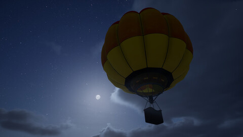 Hot Air Balloon Unreal Engine 5