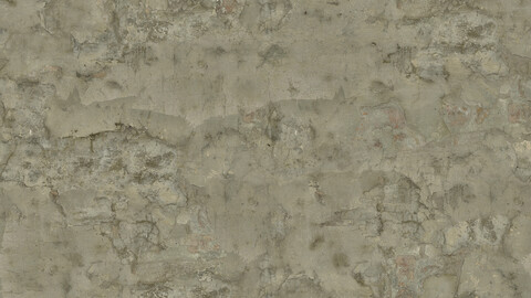 Plaster Seamless Texture 2k (2048*2048) | EXR 5 | JPG 5 File Formats All Texture Apply After Object Look Like A 3D. (1K preview image)