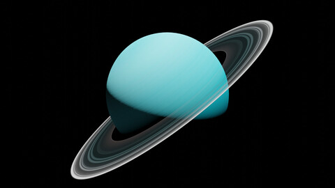 Uranus 3D Model