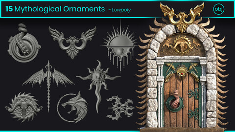 15 Mythological Ornaments