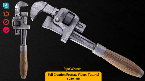 Pipe wrench (tutorial process)