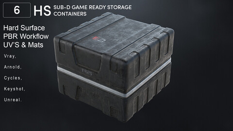 6 Scifi Storage Box Variations