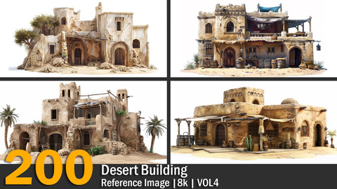 Desert Building | Reference Images | 8K