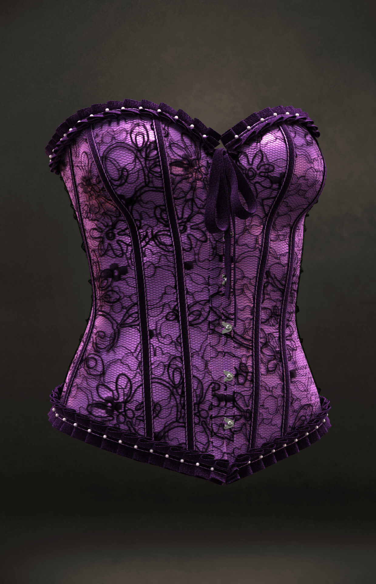 Artstation Corsets Set 1 Marvelous Designer Clo3d Project Obj Resources