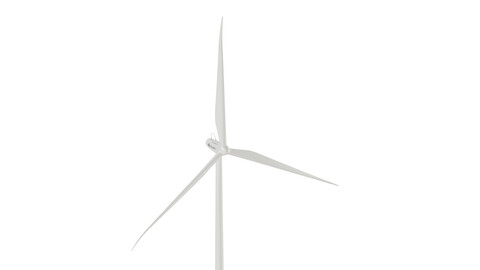 Envision 3-X MW Platform Wind Turbine 3D Model