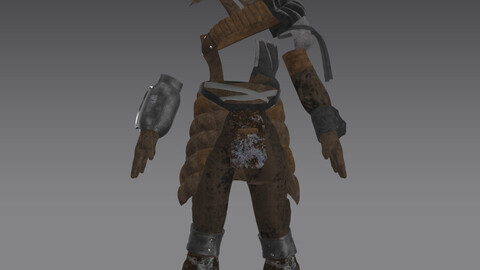 'FALLOUT' Raider Warrior (two)