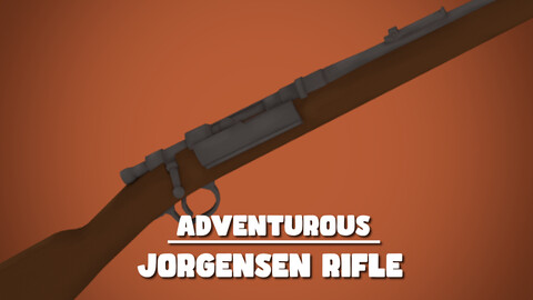 Adventurous - Jorgensen Rifle - Rigged & Animated