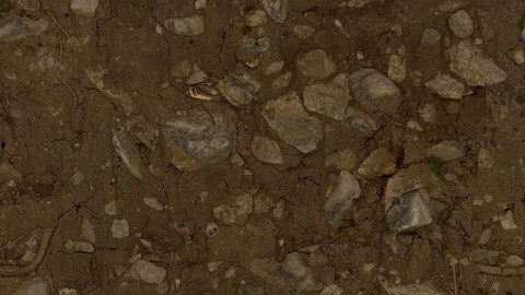 Rock Seamless Texture 2k (2048*2048) | EXR 5 | JPG 5 File Formats All Texture Apply After Object Look Like A 3D. (1K preview image)