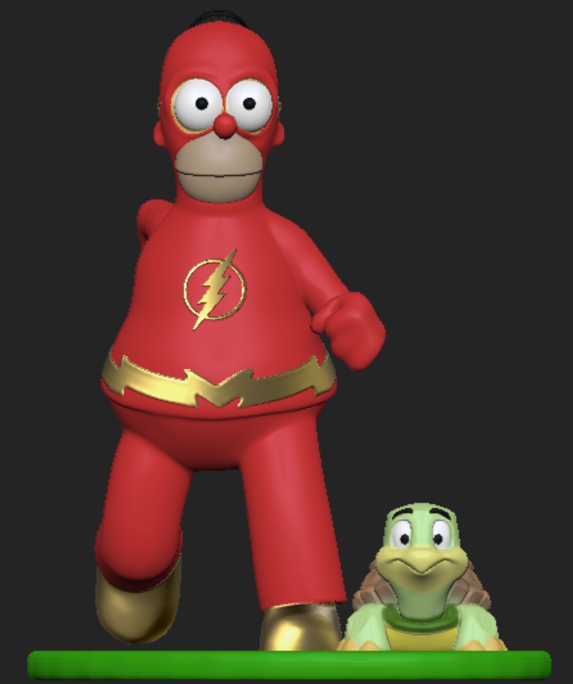 ArtStation - Homer Simpson Flash | Resources