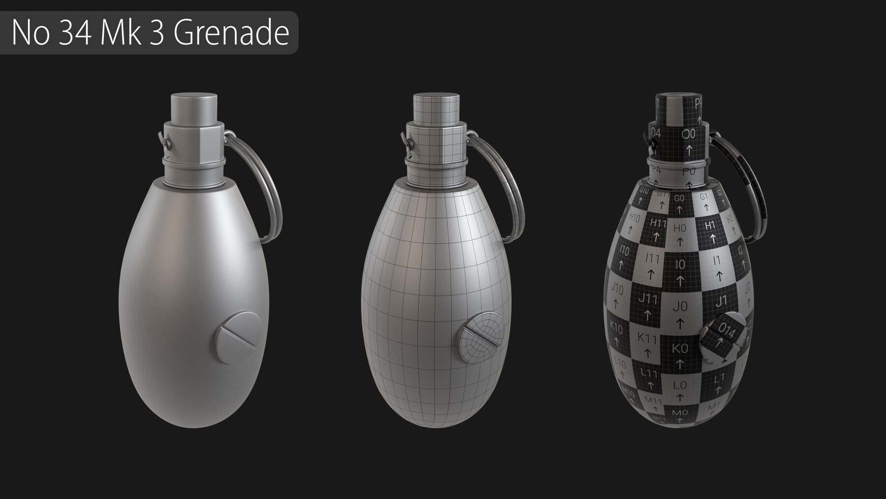 ArtStation - Grenade Collection - 40 Grenades + Zbrush IMM Brushes ...