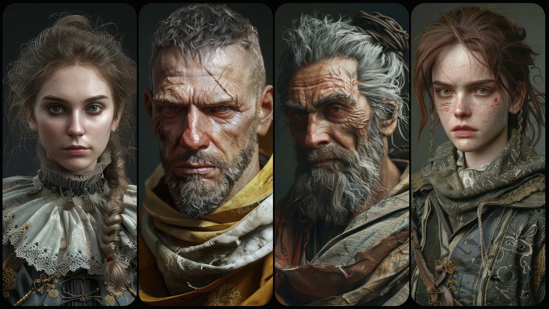 ArtStation - 200 Banished Character - Portrait Reference Image Pack v.4 ...