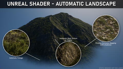 Unreal Shader - Automatic Landscape