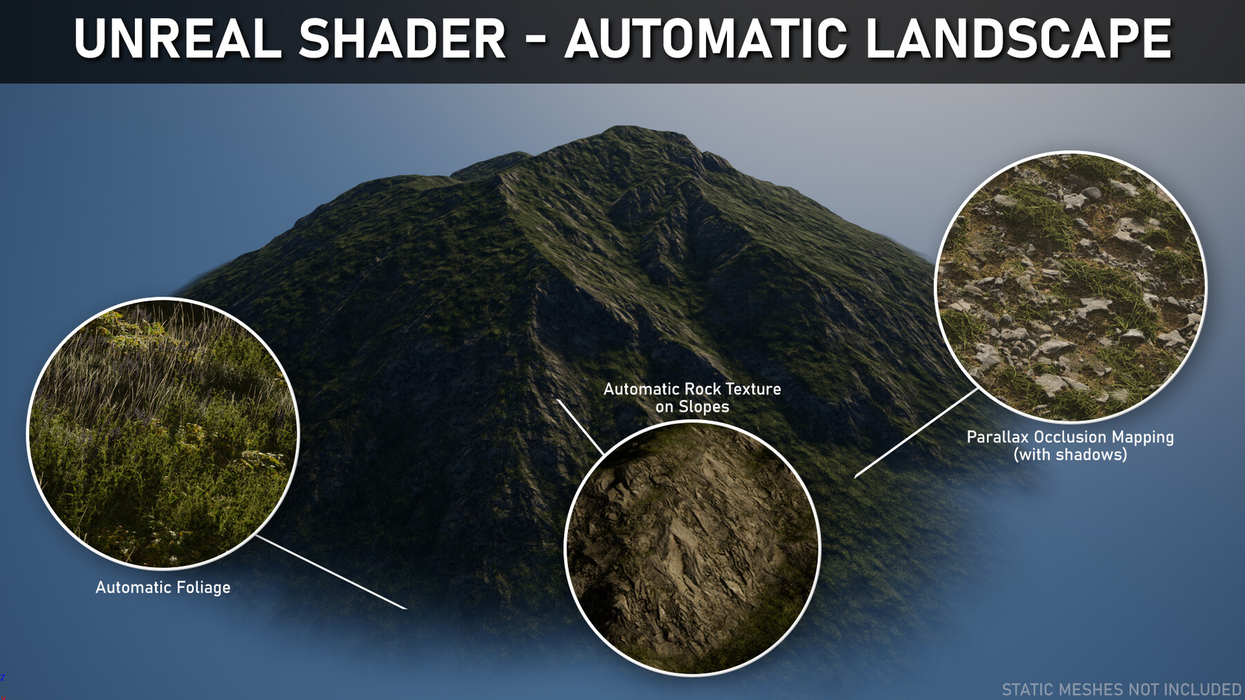 ArtStation - Unreal Shader - Automatic Landscape | Tutorials