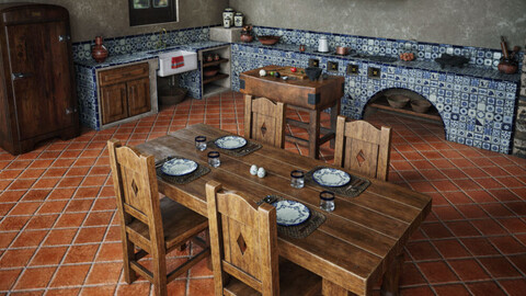 Hacienda Kitchen