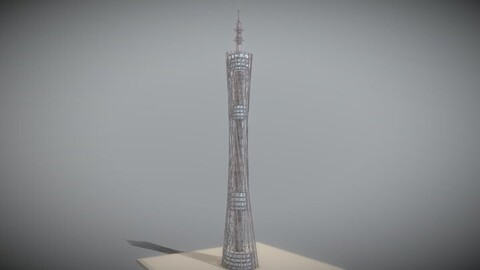 3D Model - Canton Tower