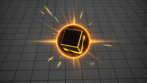 Loot VFX Blackhole Unreal Engine 5.4 Niagara