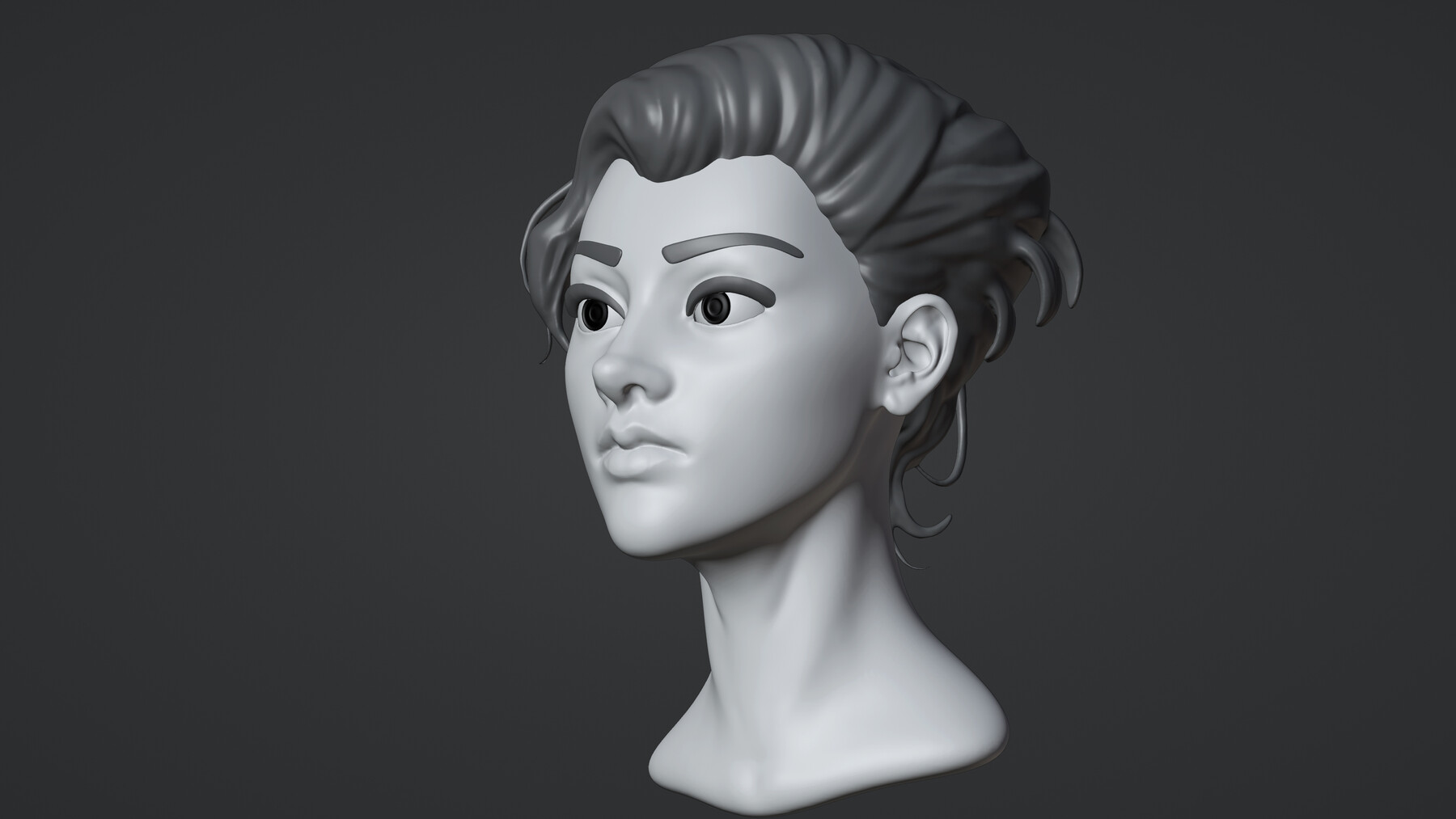 ArtStation - Female stylized Character high poly base mesh Victoria ...